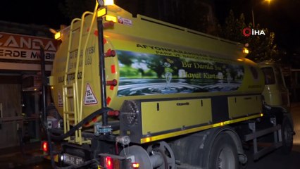 Vakalar artınca belediye temizlik ekipleri sokağa indi