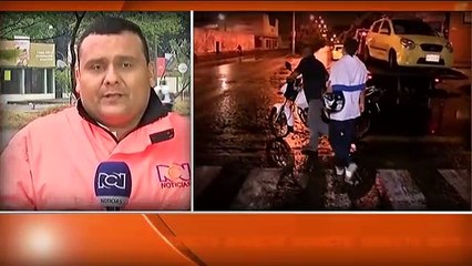 Cuatro accidentes de tránsito en la noche caleña