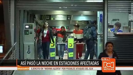 Así quedaron las estaciones de Transmilenio afectadas por disturbios