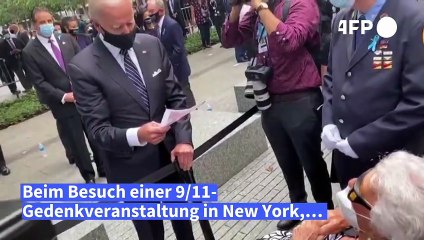 Biden: "Der Schmerz geht niemals weg"