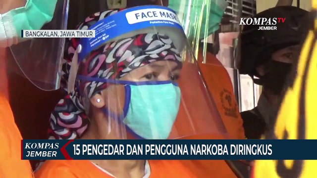 15 Pengedar dan Pengguna Narkoba Diringkus, Pelaku Edarkan Narkoba Untuk Bayar Hutang