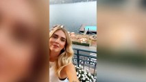 Chiara Ferragni disfruta de sus vacaciones en el Lago de Como