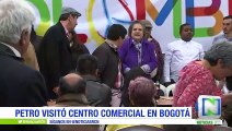 Gustavo Petro habló con la ciudadanía en el norte de Bogotá