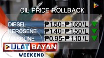 Bigtime oil price rollback, ipatutupad sa susunod na linggo