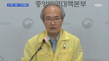 코로나19 신규 확진 136명…2.5단계 연장 여부 내일 결정
