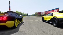 Car Racing, super sport  hyper cars fastest Supercars Bugatti Chiron Pur Sport vs Bugatti Veyron 16.4 Super Sport at Monza Full Course