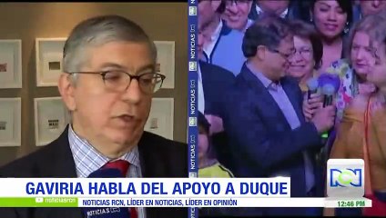 César Gaviria sobre Iván Duque: "estamos comprometidos en trabajar para salvar el proceso de paz"