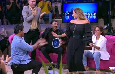 نيللي كريم تندمج وترقص بدوي بمهارة