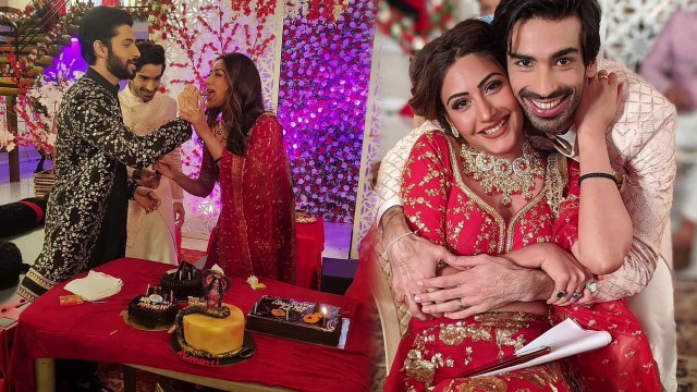Surbhi Chandna Celebrates Birthday on Naagin 5 Set | Sharad Malhotra | Mohit Sehgal | Viral Masti