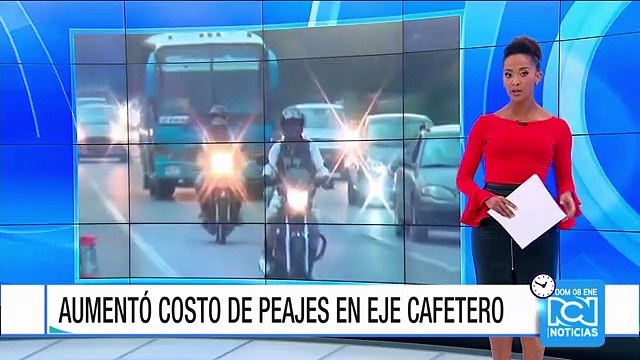 Viajeros del Eje Cafetero protestaron por aumento de precio en los peajes
