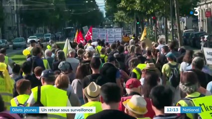 "Gilets jaunes" : un retour dans la rue sous haute surveillance à Paris