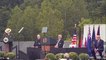 President Trump attends 9_11 remembrance in Shanksville, PA.