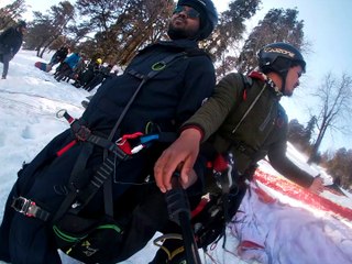 Paragliding in Solang Valley,Manali