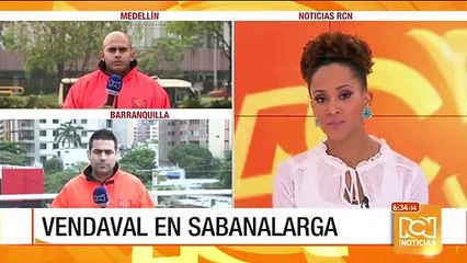 Un vendaval azotó a Sabanalarga, Atlántico