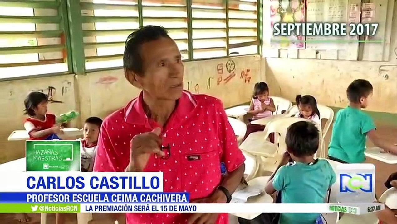 Hazañas Maestras: El viacrucis del ‘profe’ Carlos para educar a los niños de etnias del Vaupés