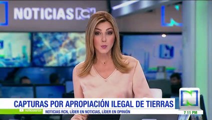 Capturan a 13 personas por presunta apropiación ilegal de tierras