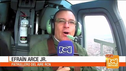 Vía bloqueada en el occidente de Bogotá