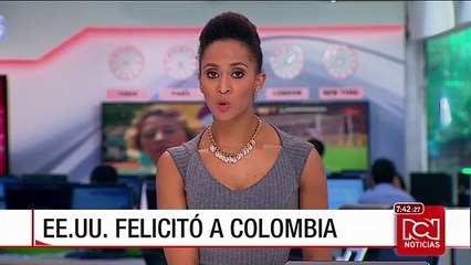 Estados Unidos felicitó a Colombia por alcanzar un nuevo acuerdo de paz