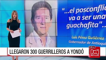 Gobernador de Antioquia advirtió que el posconflicto va a ser una "guachafita"