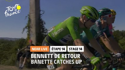 #TDF2020 - Étape 14 Stage 14 - Bennett de retour Bennett catches up