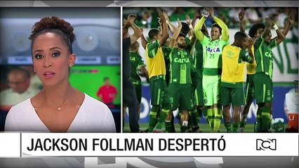 Portero de Chapecoense que sobrevivió al accidente, despertó y agradeció por estar vivo