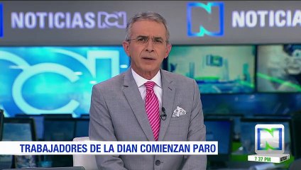 Trabajadores de la DIAN entran en paro