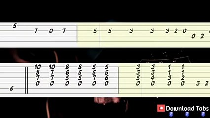 Kashmir - Led Zeppelin Guitar Tutorial, Guitar Tabs, Guitar Lesson + Bass guitar