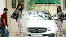 Kiara Advani Spotted in Juhu Dubbing For Laxmibomb | FilmiBeat