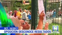 Oposición venezolana desconoce resultados de elecciones regionales