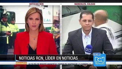 Aparatoso accidente tras intensa persecución policial en Manizales