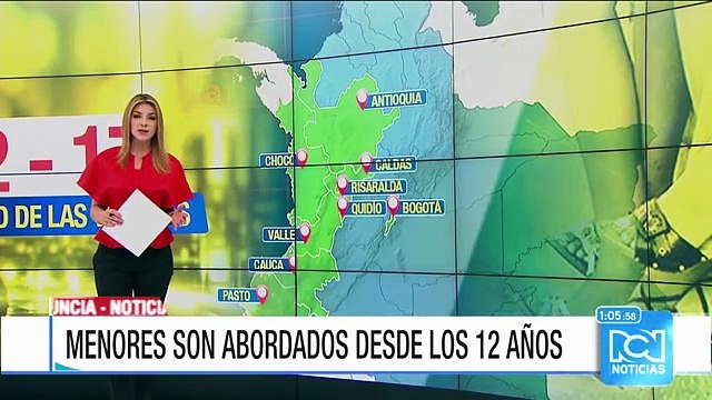 Alarma en Bogotá por explotación sexual de menores de edad