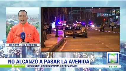 Una mujer murió al ser atropellada en una vía del norte de Bogotá