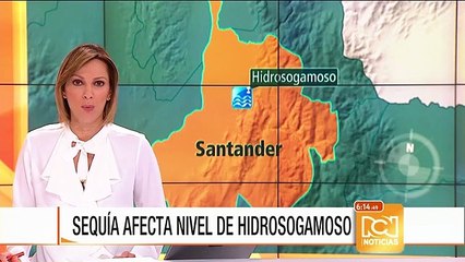 Sequía afecta de forma severa el nivel de las represas del país