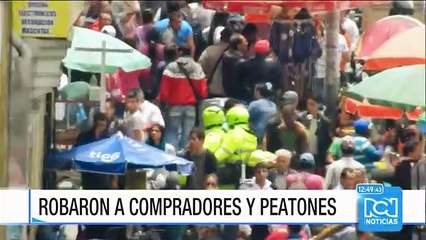 Comerciantes del centro de Bogotá denuncian intimidaciones por parte de la delincuencia