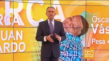"No pude auxiliar a mi mamá por mi peso": el colombiano que pesa 400 kilos