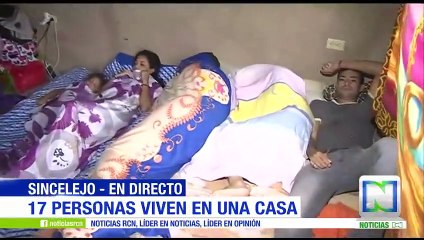 Vecinos Sin Tierra: 17 venezolanos viven en una sola casa en Sincelejo