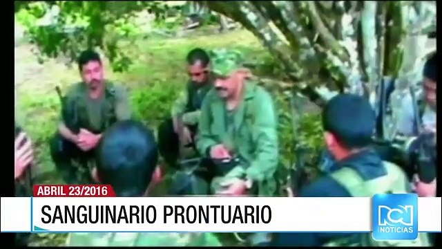 Alias 'el Paisa', responsable de varios de los más sanguinarios ataques de las Farc