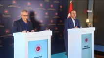 Dışişleri Bakanı Mevlüt Çavuşoğlu, Maltalı mevkidaşı Evarist Bartolo ile ortak basın toplantısı düzenledi