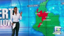 Alerta roja del Ideam por fuertes lluvias en varios departamentos