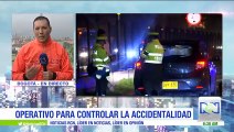 Operativos de la Policía para controlar la accidentalidad en Bogotá
