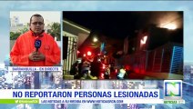 Emergencia por incendio en una vivienda en Barranquilla