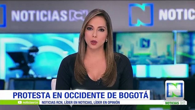 Protesta generó dificultades de movilidad en la Avenida Las Américas