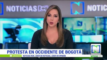 Protesta generó dificultades de movilidad en la Avenida Las Américas