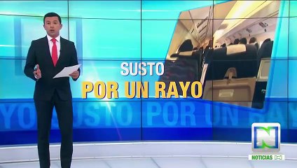 Susto por rayo que impactó avión de Viva Colombia