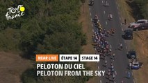 #TDF2020 - Étape 14 / Stage 14 - Peloton du ciel / Peloton from the sky