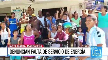 Un barrio de Santa Marta está sin luz desde hace 10 días