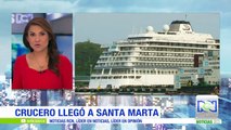 Está en Santa Marta uno de los cruceros más lujosos del mundo
