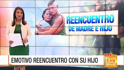 Madre se reencontró con su hijo de 16 años en un campamento de las Farc en el Meta