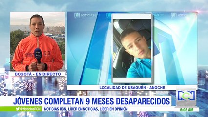 Hace nueve meses se encuentran desaparecidos tres menores de edad en Bogotá