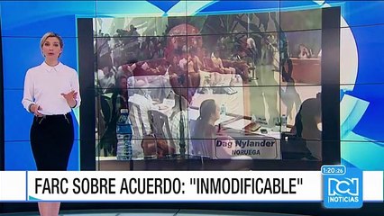 "Las partes lo hemos firmado con esa condición: es inmodificable": 'Rodrigo Granda'